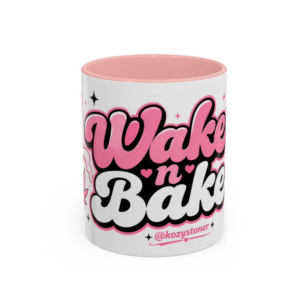 Wake 'n' Bake Coffee Mug — Pink