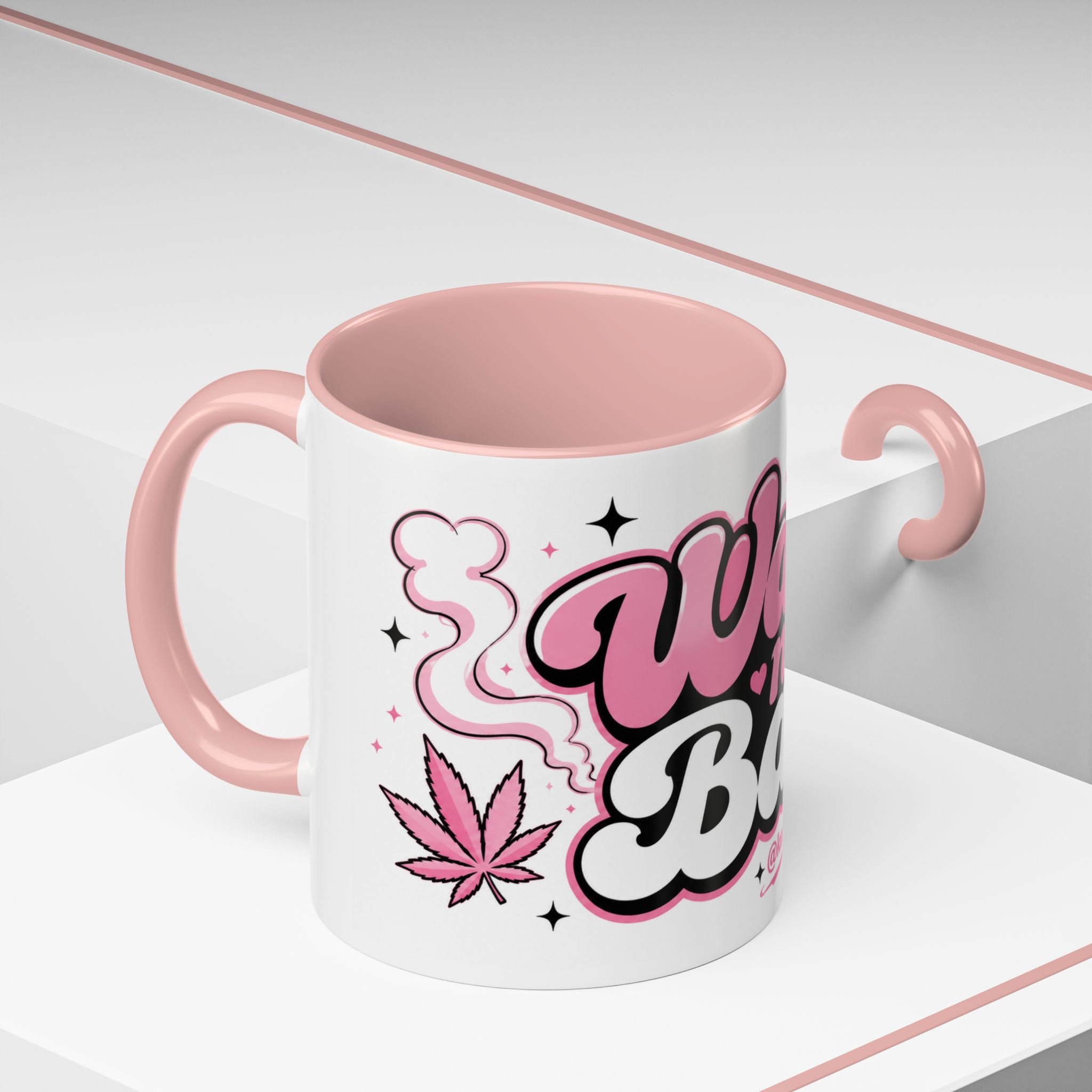 Wake 'n' Bake Coffee Mug — Pink